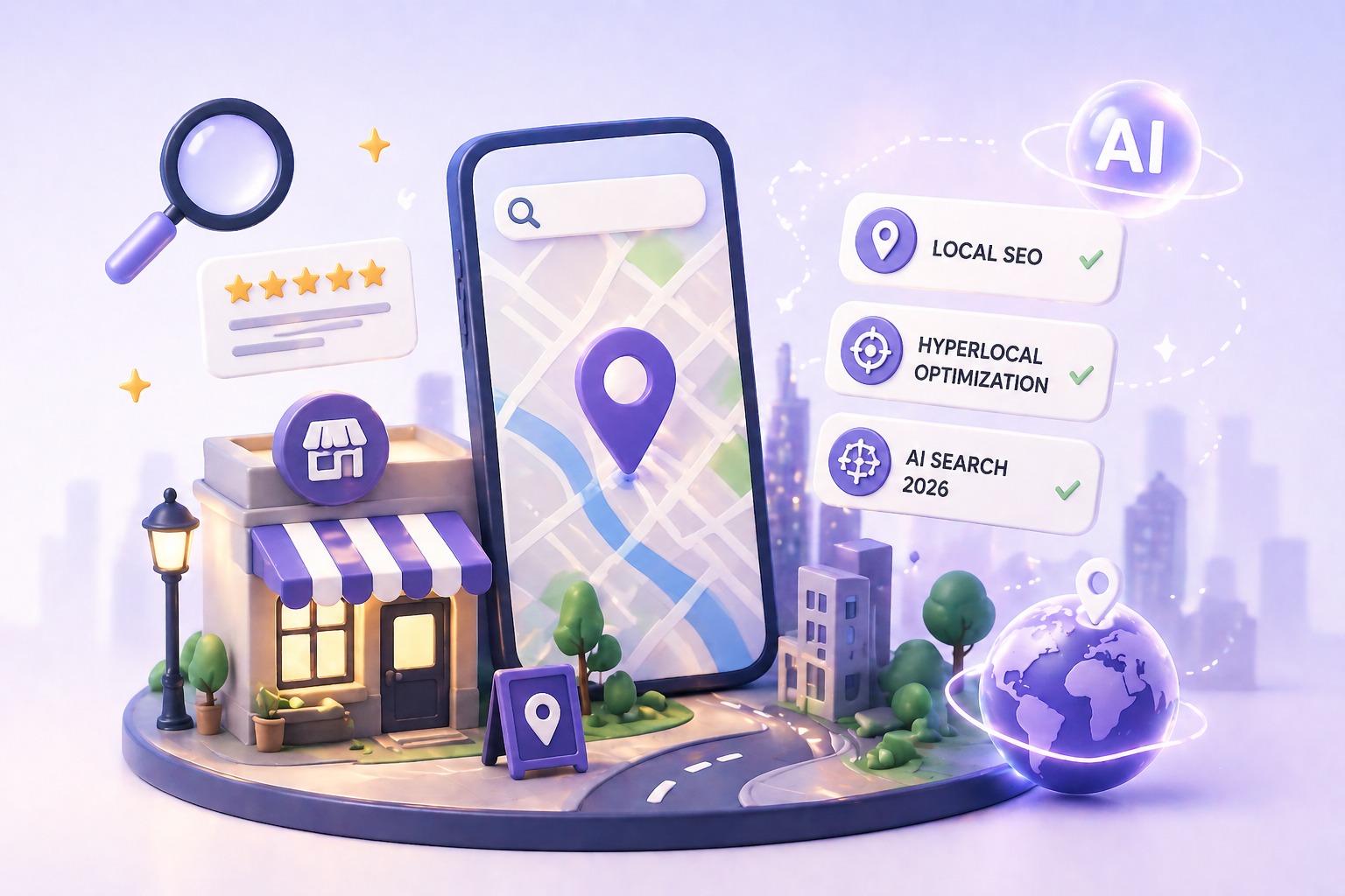 Strategi AI Hyperlocal Entity-First SEO Architecture untuk Dominasi Pencarian Lokal di Era 2026