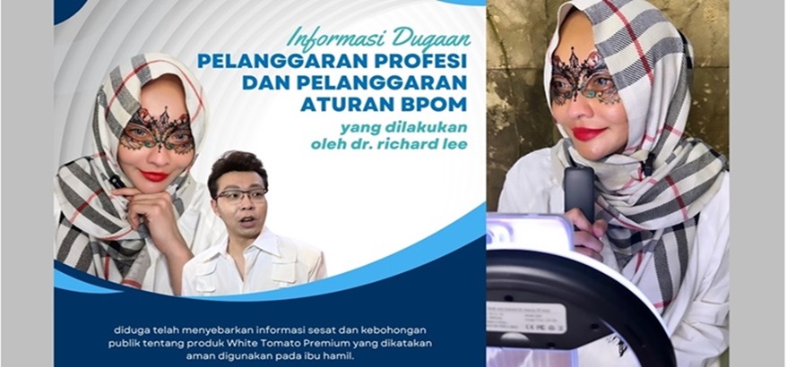 Surat Aduan dr. Samira Kepada IDI Atas Pelanggaran Profesi yang Dilakukan dr Richard Lee